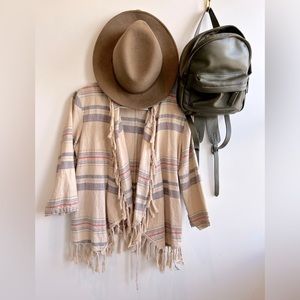 Levi’s fringe cardigan